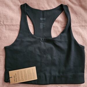 NWT Sports Bra by Girlfriend Collective Midnight Black